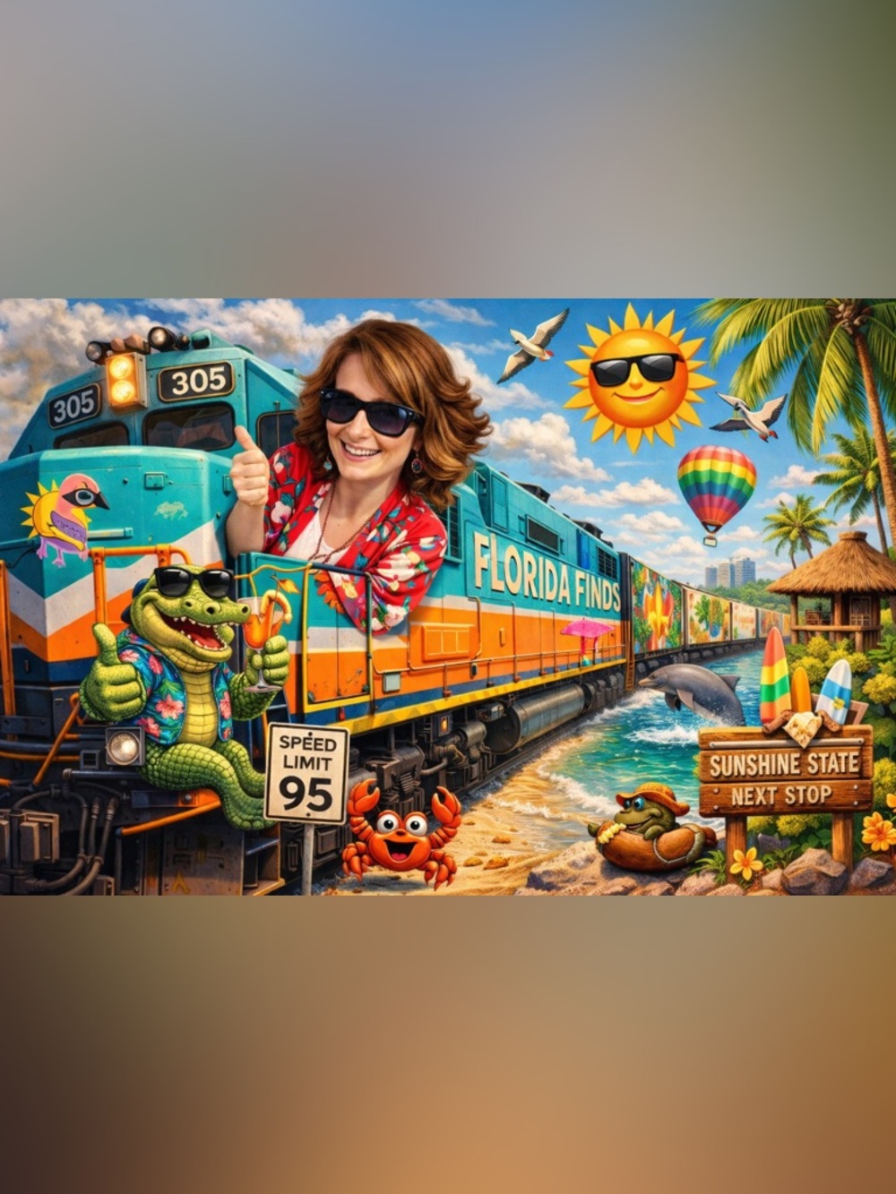 🌴 FLORIDA FINDS FREIGHT TRAIN LIVE SHOW LISTING - Picture 12 of 12
